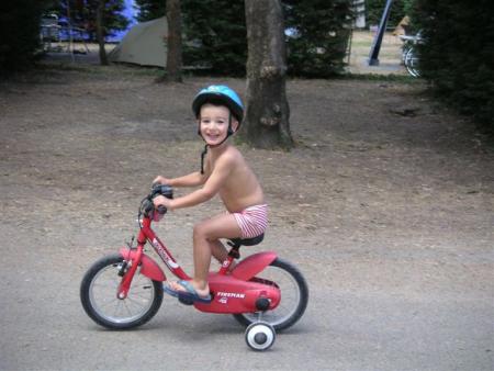 Promenade dans le camping